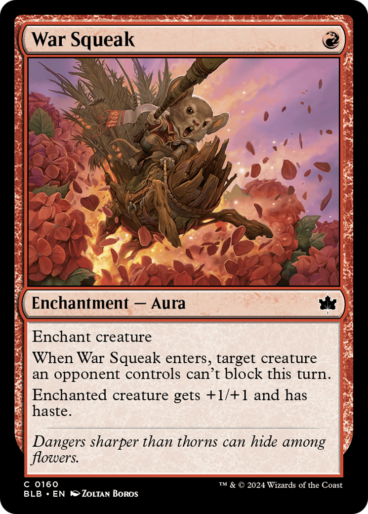 War Squeak [Bloomburrow] | Shuffle n Cut Hobbies & Games