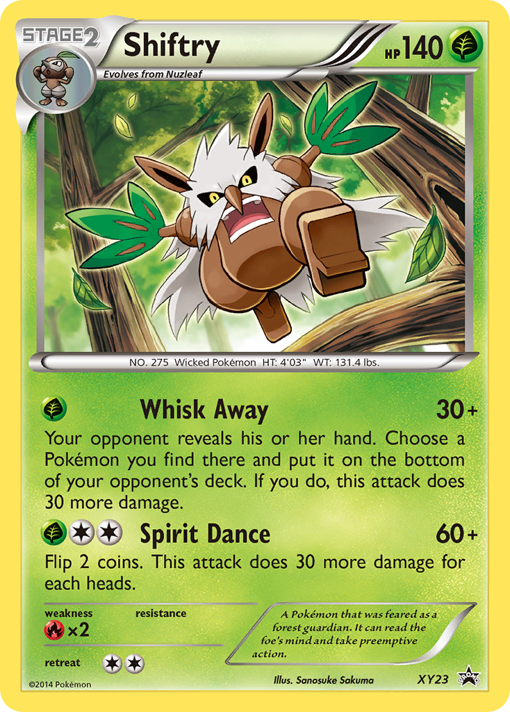 Shiftry (XY23) [XY: Black Star Promos] | Shuffle n Cut Hobbies & Games