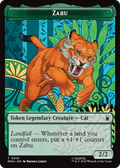 Redwing // Zabu Double-Sided Token [Marvel Super Heroes Tokens] | Shuffle n Cut Hobbies & Games