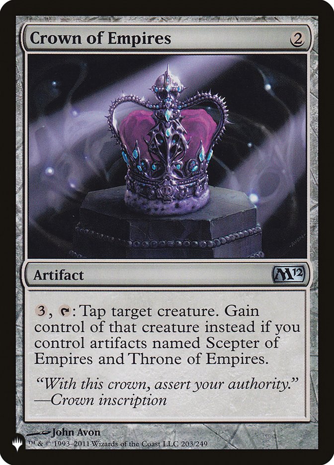 Crown of Empires [The List] | Shuffle n Cut Hobbies & Games
