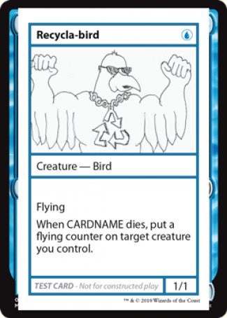 Recycla-bird (2021 Edition) [Mystery Booster Playtest Cards] | Shuffle n Cut Hobbies & Games