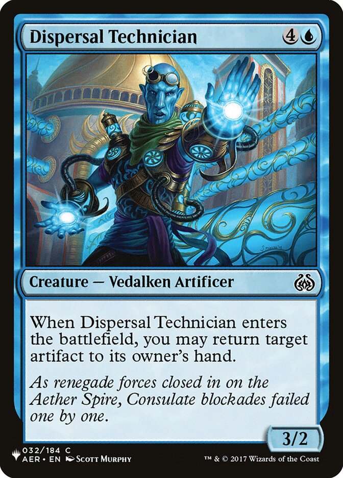 Dispersal Technician [The List] | Shuffle n Cut Hobbies & Games