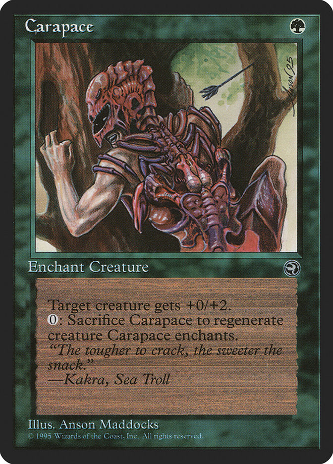 Carapace (Kakra Flavor Text) [Homelands] | Shuffle n Cut Hobbies & Games