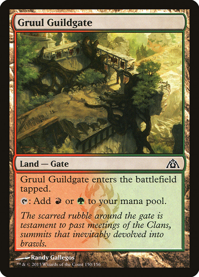 Gruul Guildgate [Dragon's Maze] | Shuffle n Cut Hobbies & Games