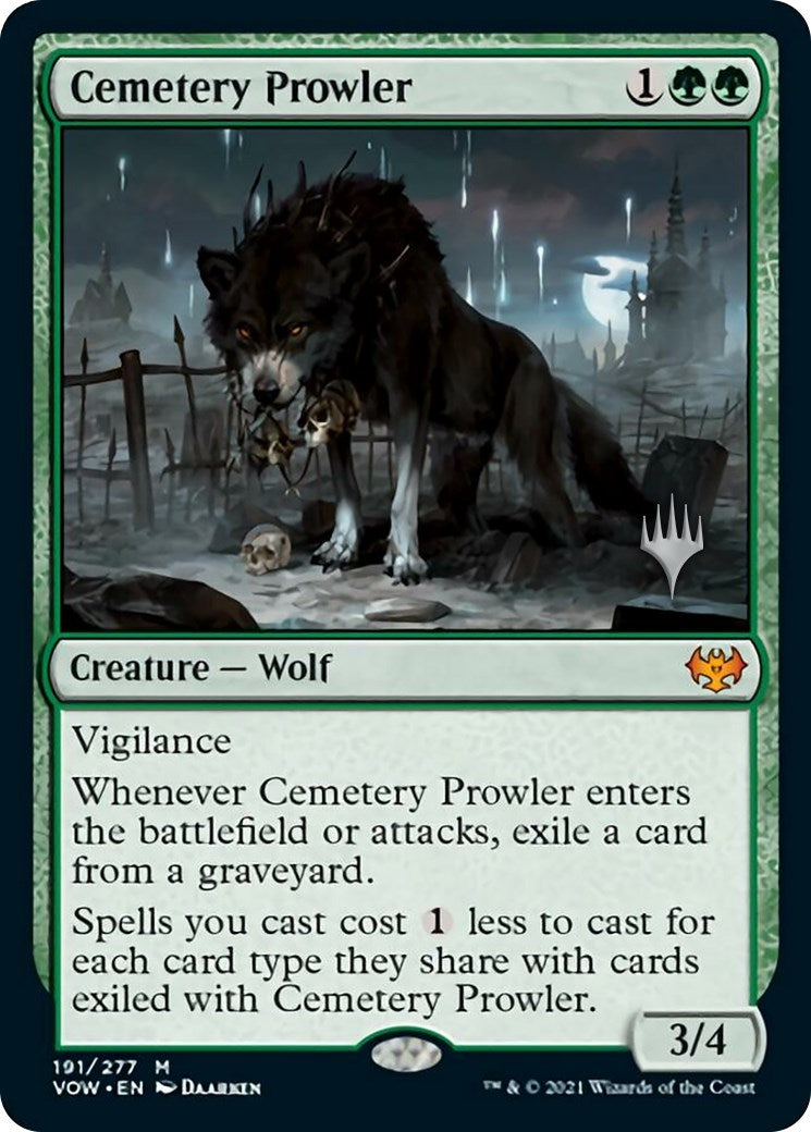 Cemetery Prowler (Promo Pack) [Aetherdrift Promos] | Shuffle n Cut Hobbies & Games
