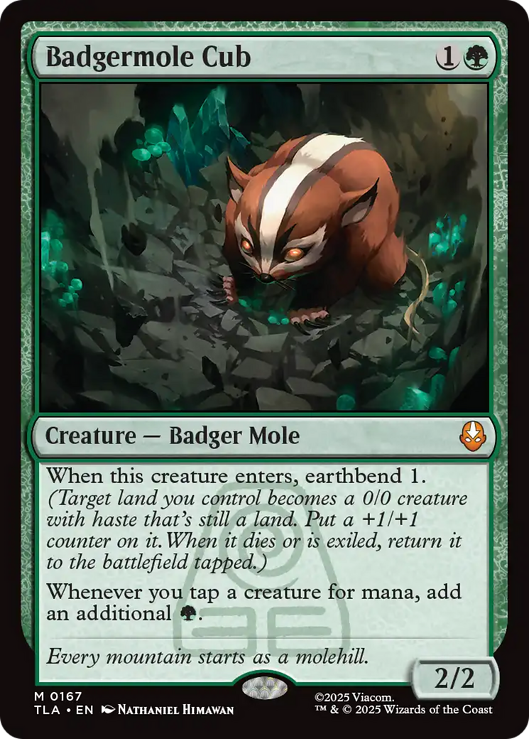 Badgermole Cub [Avatar: The Last Airbender] | Shuffle n Cut Hobbies & Games
