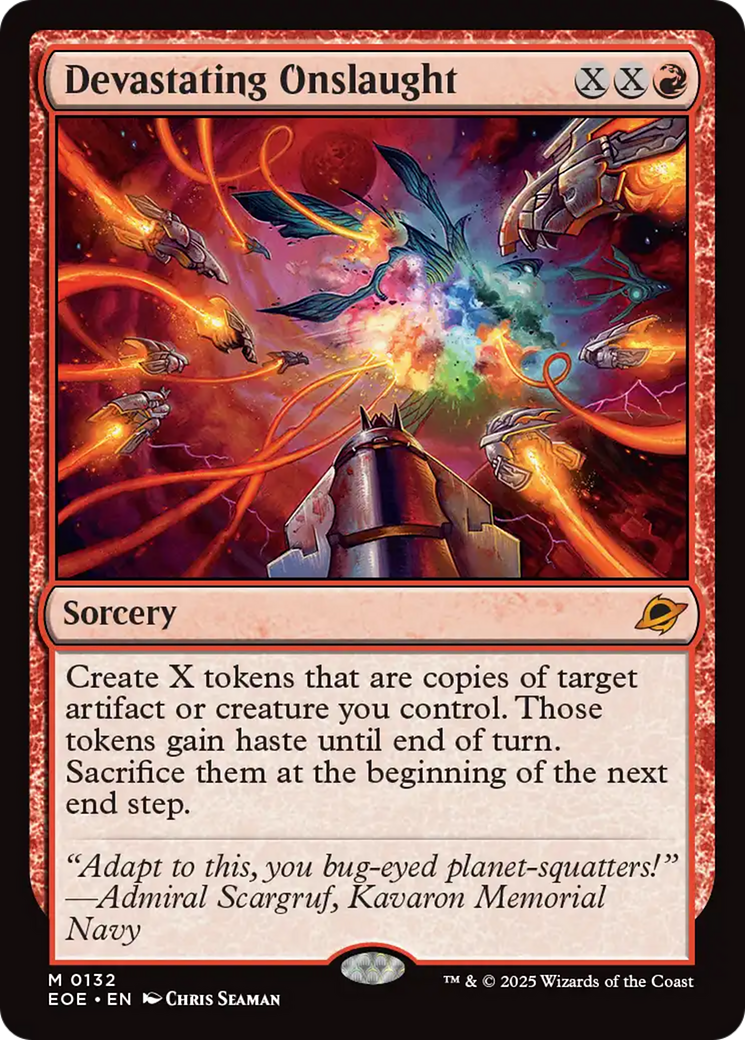 Devastating Onslaught [Edge of Eternities] | Shuffle n Cut Hobbies & Games