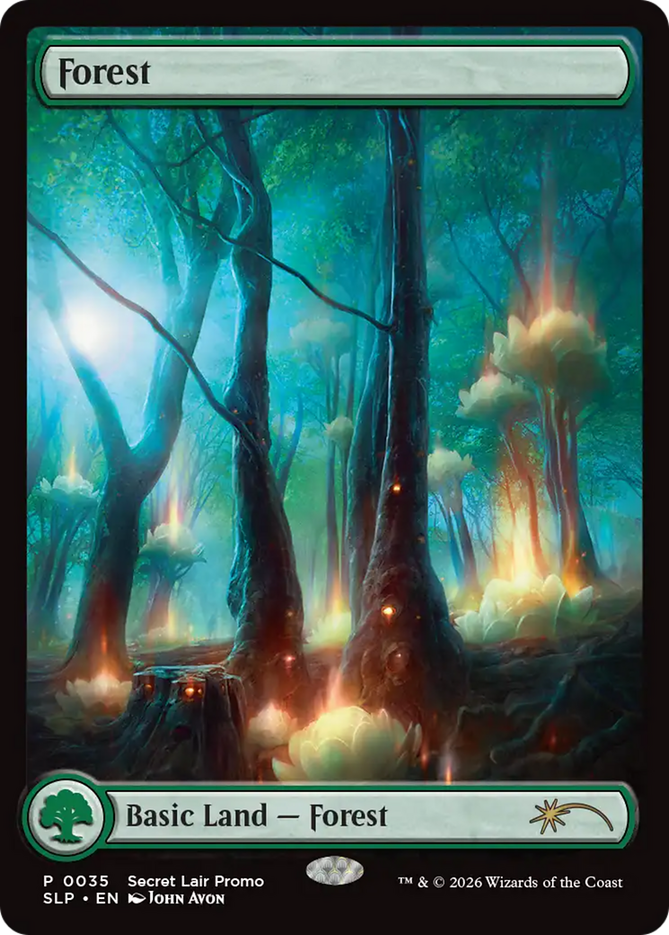 Forest (0035) [Secret Lair Showdown] | Shuffle n Cut Hobbies & Games