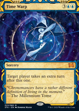 Time Warp (Foil Etched) [Strixhaven: Mystical Archive] | Shuffle n Cut Hobbies & Games
