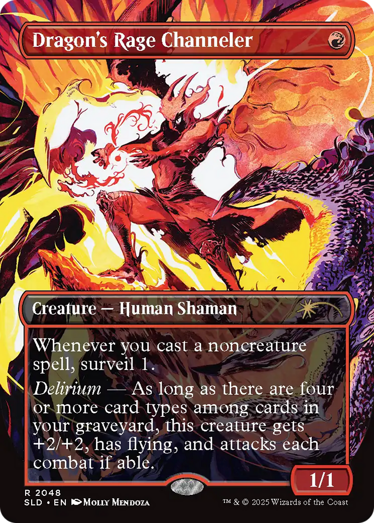 Dragon's Rage Channeler (2048) (Rainbow Foil) [Secret Lair Drop Series] | Shuffle n Cut Hobbies & Games