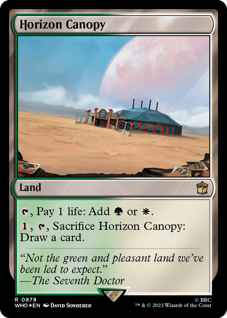 Horizon Canopy (Surge Foil) [Doctor Who] | Shuffle n Cut Hobbies & Games