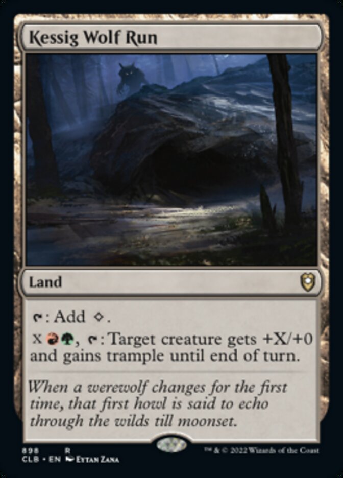 Kessig Wolf Run [Commander Legends: Battle for Baldur's Gate] | Shuffle n Cut Hobbies & Games