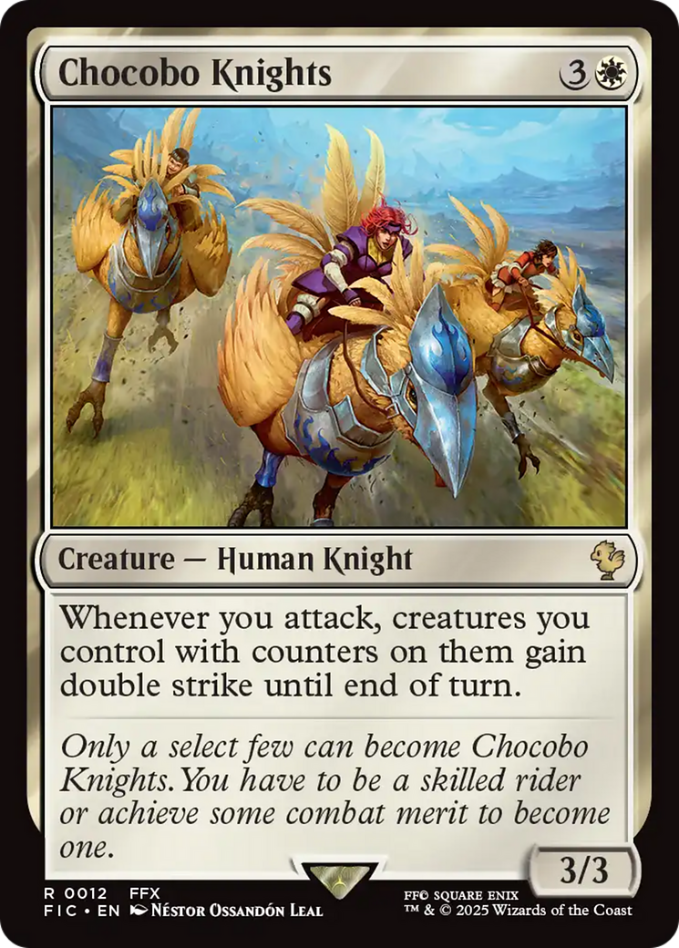 Chocobo Knights [FINAL FANTASY Commander] | Shuffle n Cut Hobbies & Games