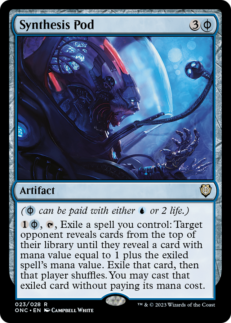 Synthesis Pod [Phyrexia: All Will Be One Commander] | Shuffle n Cut Hobbies & Games