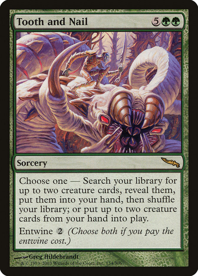 Tooth and Nail [Mirrodin] | Shuffle n Cut Hobbies & Games