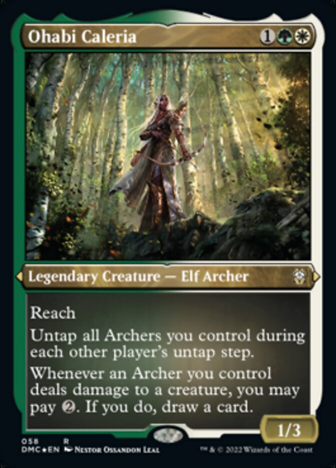 Ohabi Caleria (Foil Etched) [Dominaria United Commander] | Shuffle n Cut Hobbies & Games