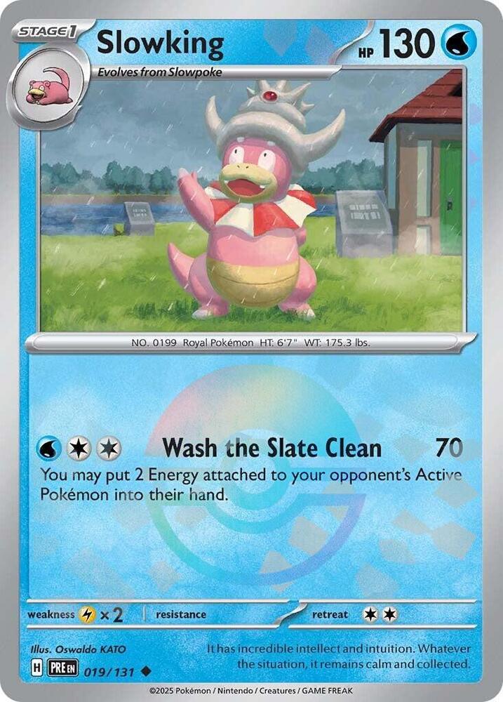 Slowking (019/131) (Poke Ball Pattern) [Scarlet & Violet: Prismatic Evolutions] | Shuffle n Cut Hobbies & Games