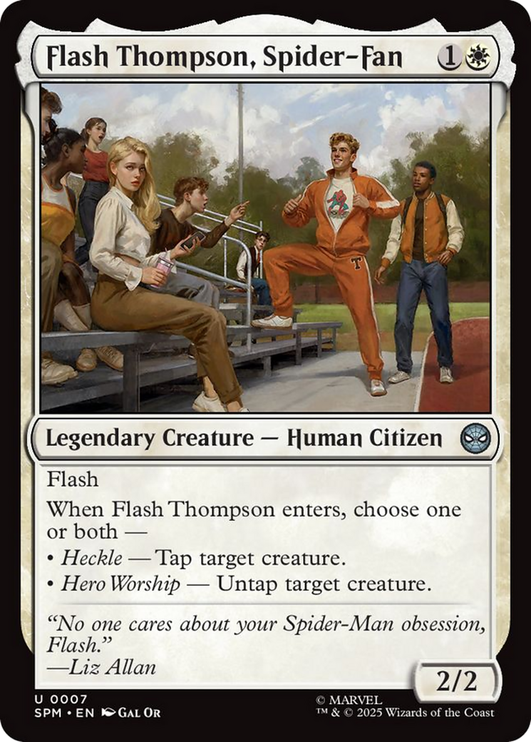 Flash Thompson, Spider-Fan [Marvel's Spider-Man] | Shuffle n Cut Hobbies & Games