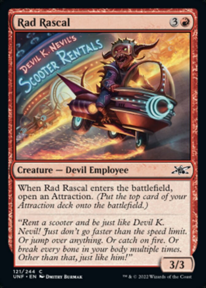 Rad Rascal [Unfinity] | Shuffle n Cut Hobbies & Games
