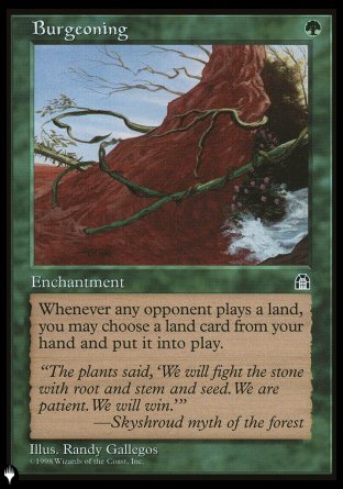 Burgeoning [The List] | Shuffle n Cut Hobbies & Games