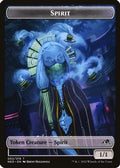 Spirit (002) // Treasure (017) Double Sided Token (NEO-2 // 17) [Kamigawa: Neon Dynasty] Foil