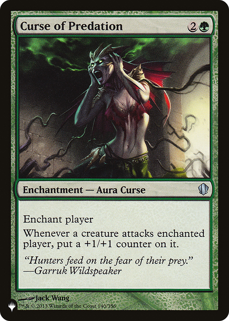 Curse of Predation [The List] | Shuffle n Cut Hobbies & Games