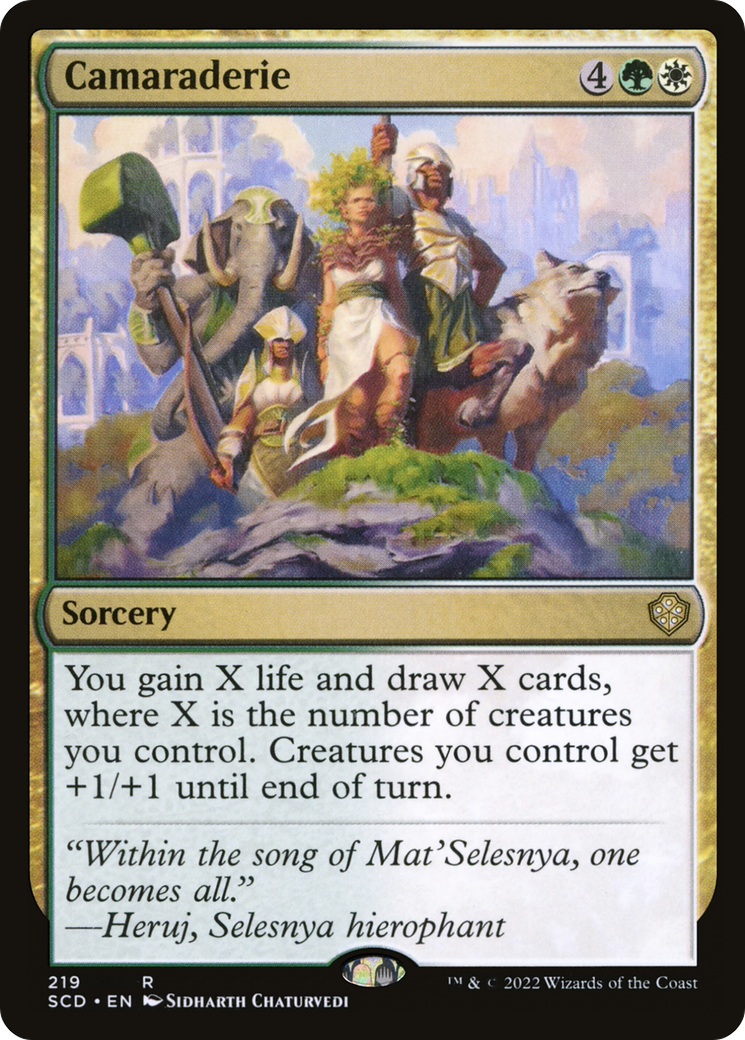 Camaraderie [Starter Commander Decks] | Shuffle n Cut Hobbies & Games