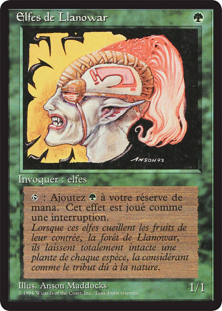 Llanowar Elves [Foreign Black Border] | Shuffle n Cut Hobbies & Games