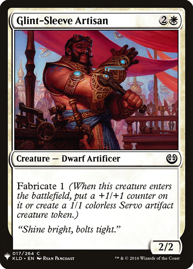 Glint-Sleeve Artisan [Mystery Booster] | Shuffle n Cut Hobbies & Games