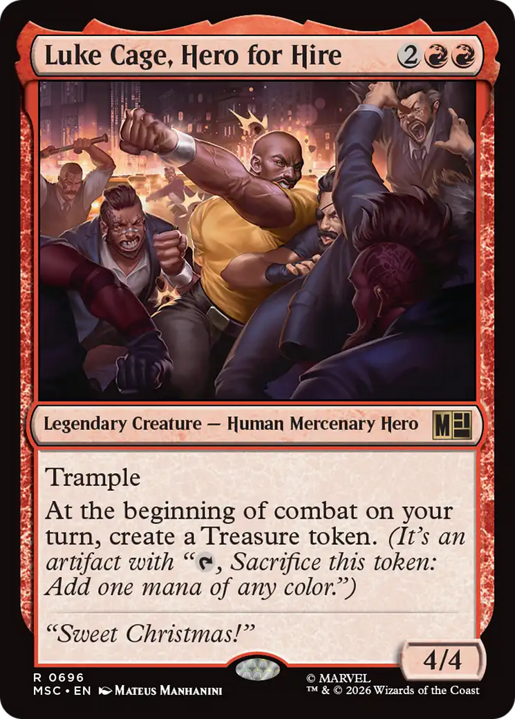 Luke Cage, Hero for Hire [Marvel Super Heroes Commander] | Shuffle n Cut Hobbies & Games
