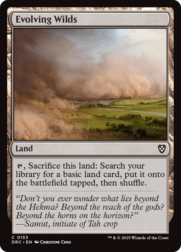 Evolving Wilds [Aetherdrift Commander] | Shuffle n Cut Hobbies & Games