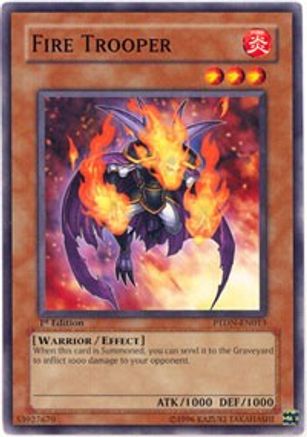 Fire Trooper [PTDN-EN013] Common | Shuffle n Cut Hobbies & Games