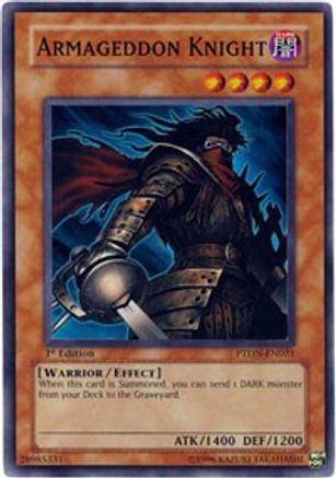 Armageddon Knight [PTDN-EN021] Super Rare | Shuffle n Cut Hobbies & Games