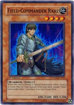Field-Commander Rahz [PTDN-EN030] Super Rare | Shuffle n Cut Hobbies & Games