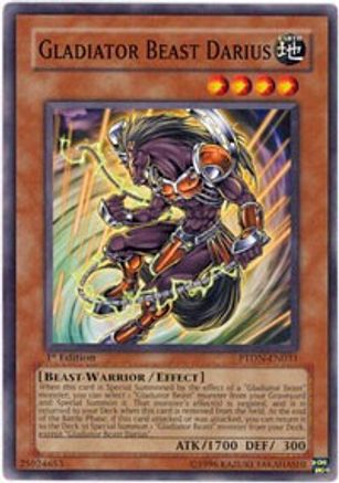 Gladiator Beast Darius [PTDN-EN031] Common | Shuffle n Cut Hobbies & Games