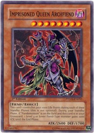 Imprisoned Queen Archfiend [PTDN-EN032] Common | Shuffle n Cut Hobbies & Games