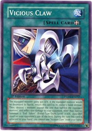 Vicious Claw [PTDN-EN047] Common | Shuffle n Cut Hobbies & Games