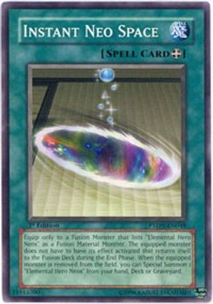 Instant Neo Space [PTDN-EN048] Common | Shuffle n Cut Hobbies & Games