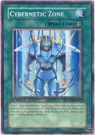 Cybernetic Zone [PTDN-EN052] Common | Shuffle n Cut Hobbies & Games