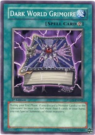 Dark World Grimoire [PTDN-EN062] Common | Shuffle n Cut Hobbies & Games