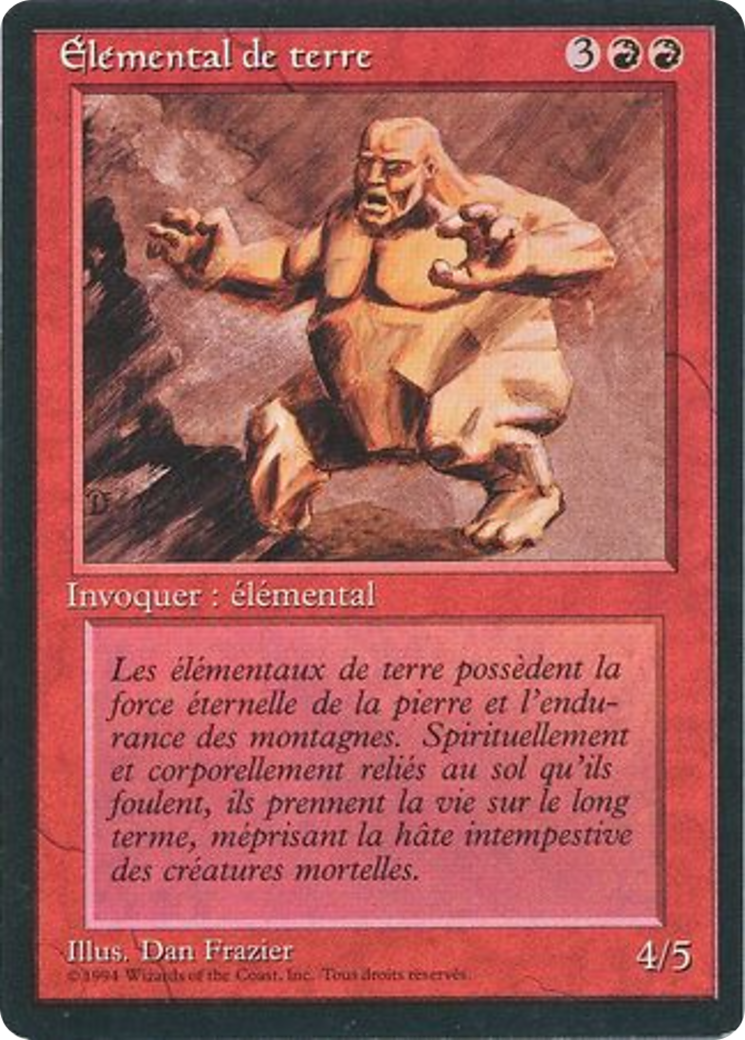 Earth Elemental [Foreign Black Border] | Shuffle n Cut Hobbies & Games