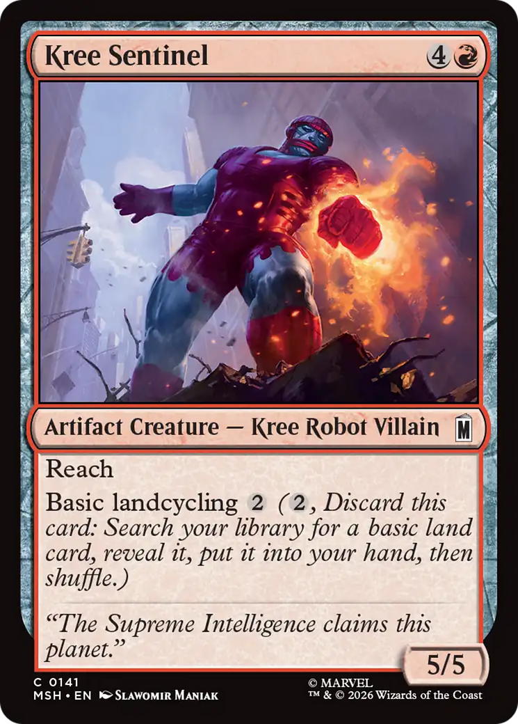 Kree Sentinel [Marvel Super Heroes] | Shuffle n Cut Hobbies & Games