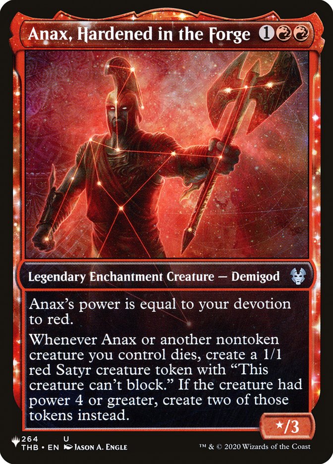 Anax, Hardened in the Forge (Showcase) [The List] | Shuffle n Cut Hobbies & Games