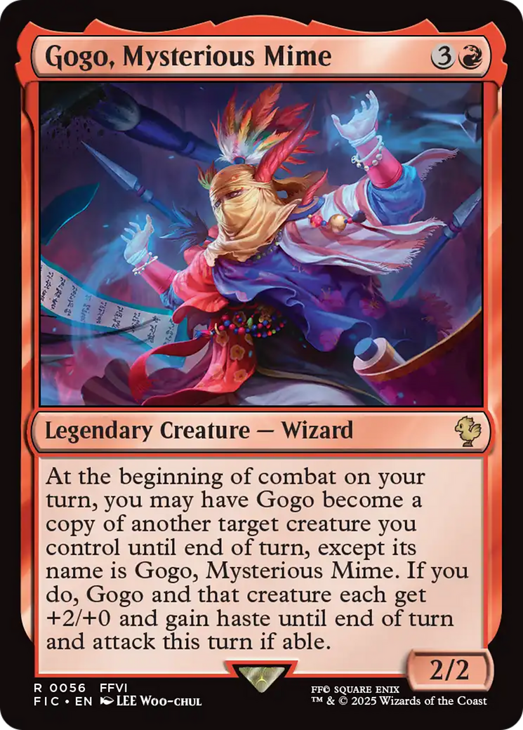 Gogo, Mysterious Mime [FINAL FANTASY Commander] | Shuffle n Cut Hobbies & Games