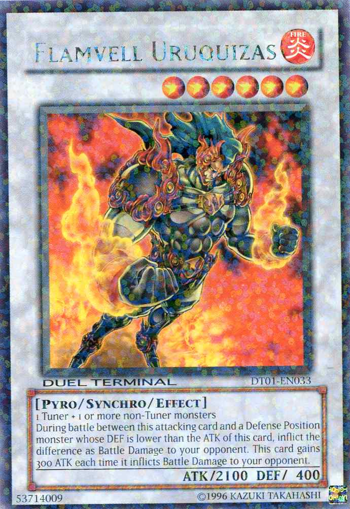 Flamvell Uruquizas [DT01-EN033] Rare | Shuffle n Cut Hobbies & Games