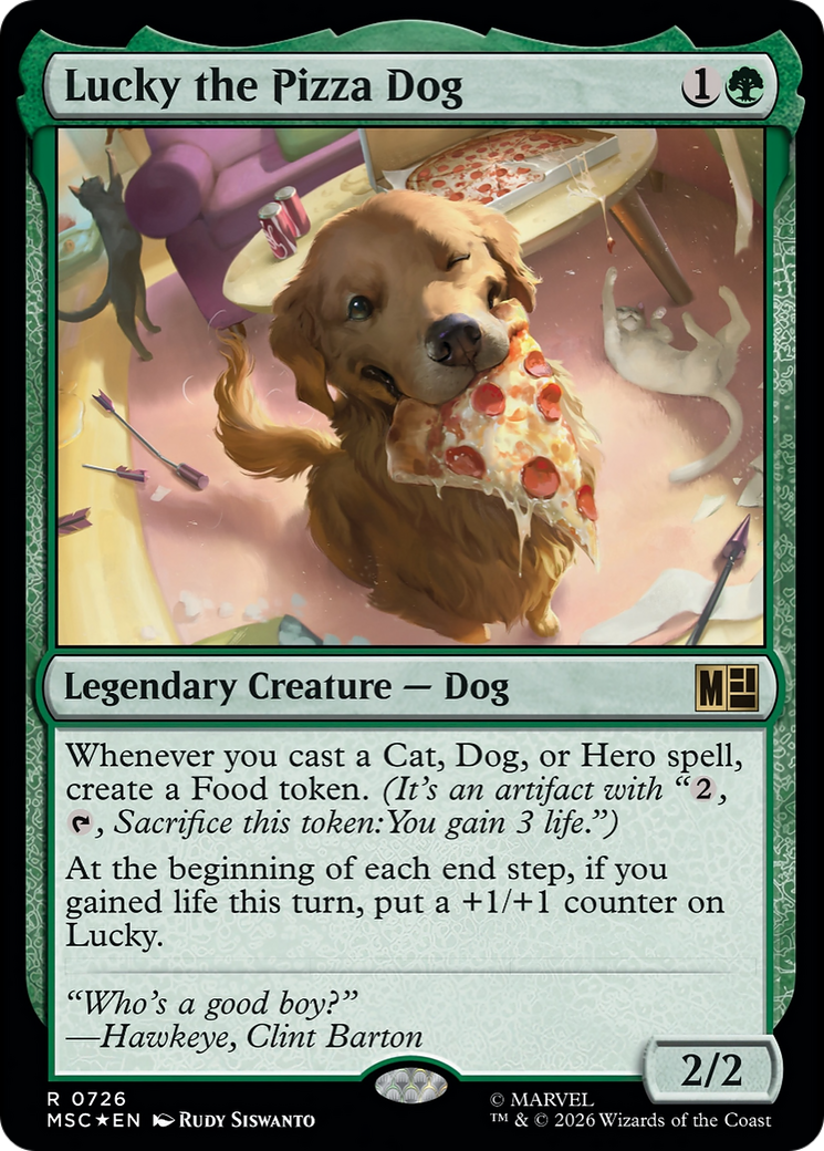 Lucky the Pizza Dog [Marvel Super Heroes Commander] | Shuffle n Cut Hobbies & Games