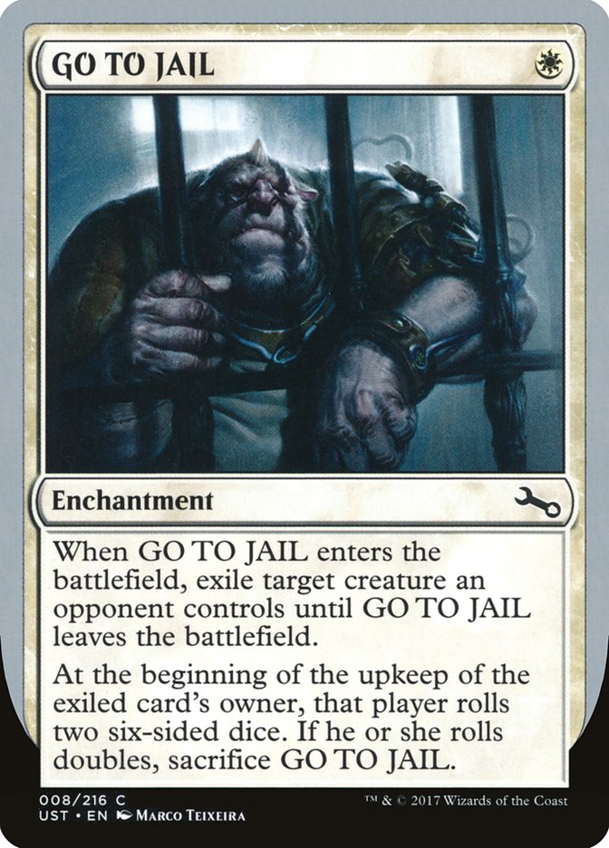 GO TO JAIL [Unstable] | Shuffle n Cut Hobbies & Games