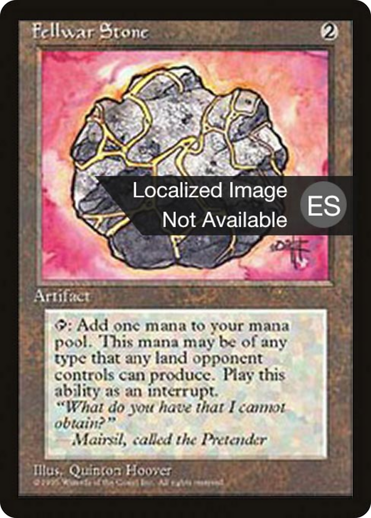 Fellwar Stone [Fourth Edition Foreign Black Border] | Shuffle n Cut Hobbies & Games
