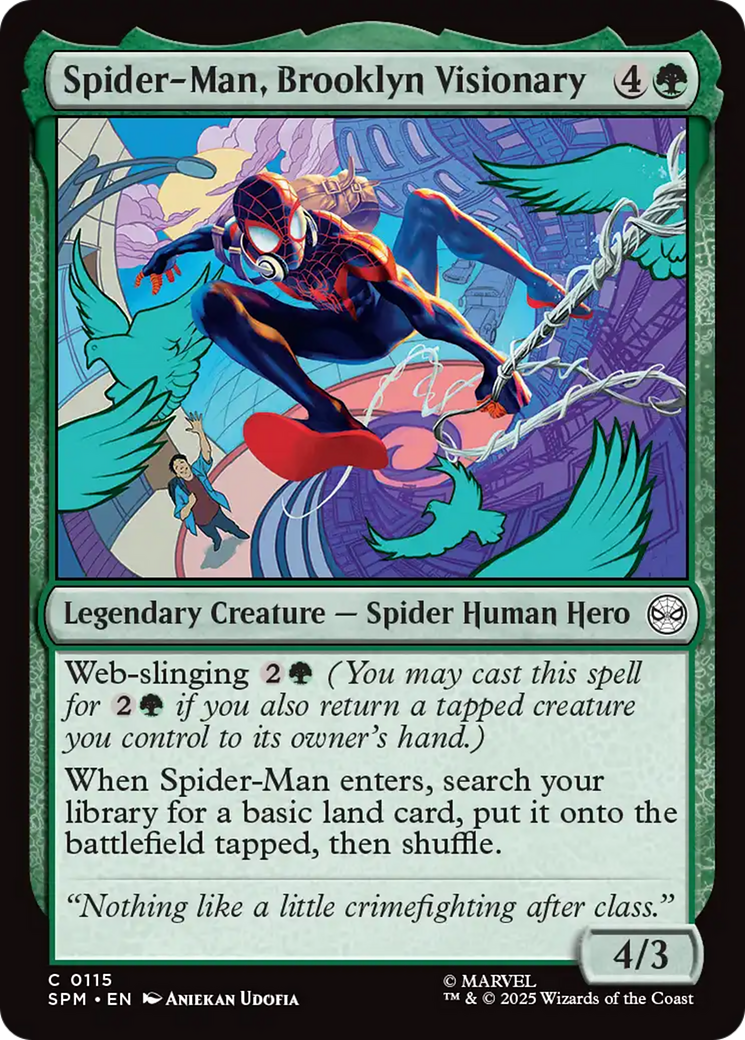 Spider-Man, Brooklyn Visionary [Marvel's Spider-Man] | Shuffle n Cut Hobbies & Games