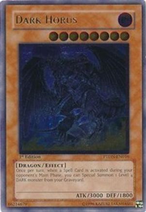 Dark Horus (UTR) [PTDN-EN016] Ultimate Rare | Shuffle n Cut Hobbies & Games